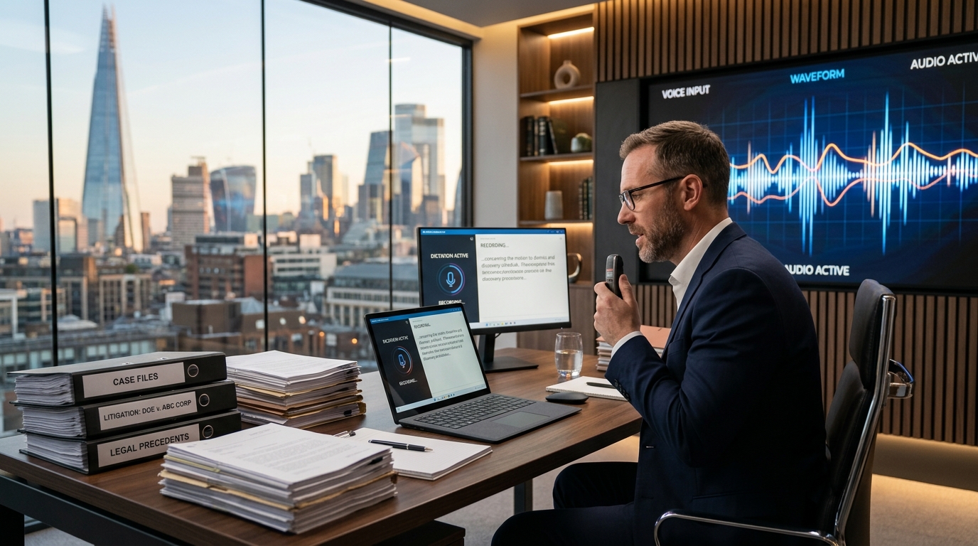 DictaFlow blog: attorney-client privilege, AI dictation tools, and the Heppner ruling explained