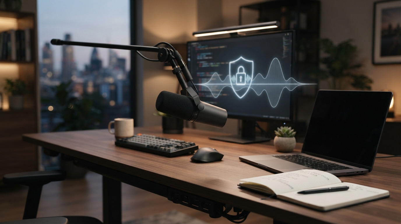 Editorial illustration for Dictation Privacy Problems in 2026: What Actually Fixes Them