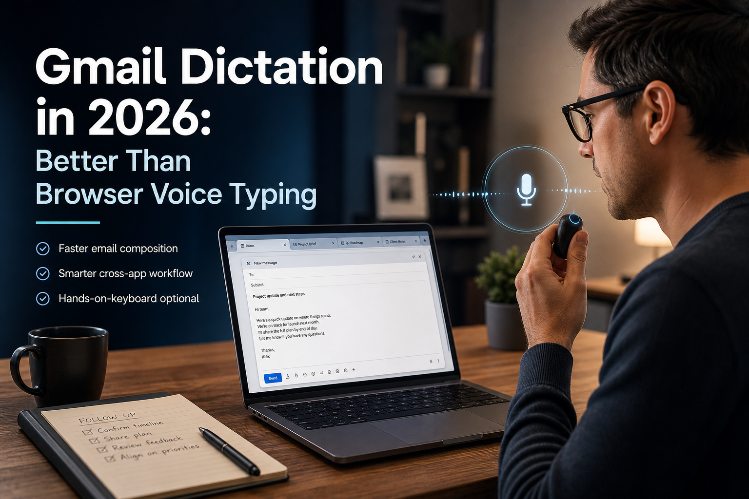 Gmail dictation blog hero image